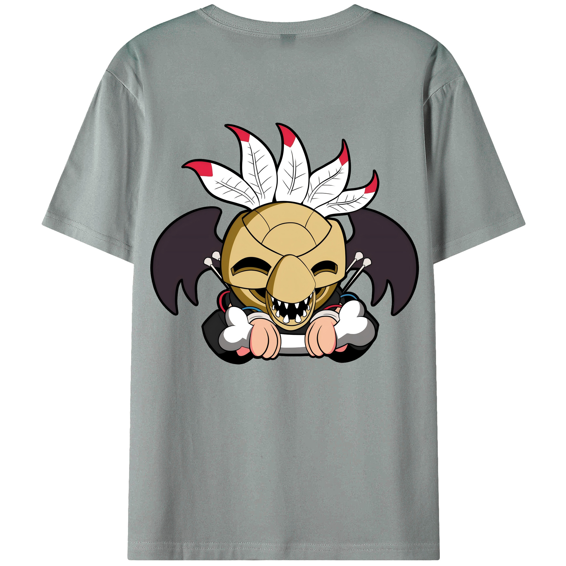 （画像用） ジョジョの奇妙な冒険 JoJo's Bizarre Adventure 綿100％ メンズ半袖Tシャツ（バックプリント） 通気性